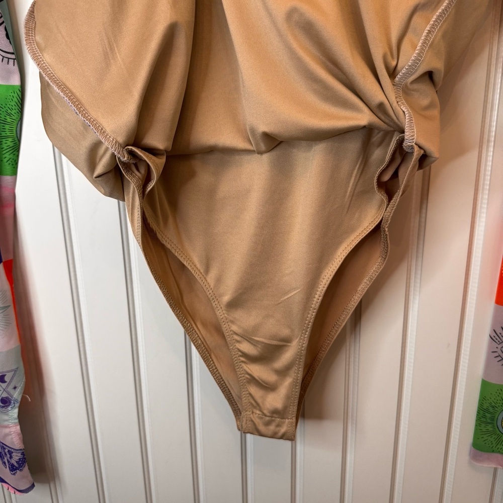 Afrm Long Slv Patchwork Celestial Mini Dress Mult… - image 8